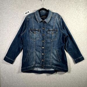 VPL Women's Dark Blue Denim Jacket